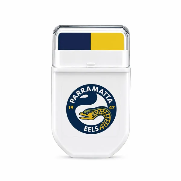Parramatta Eels Blue and Gold FANBRUSH applicator