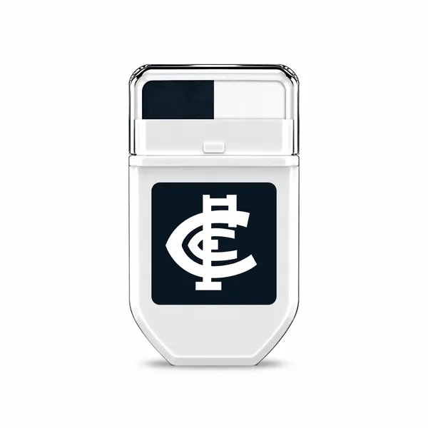 Carlton Blues Navy Blue and White FANBRUSH applicator