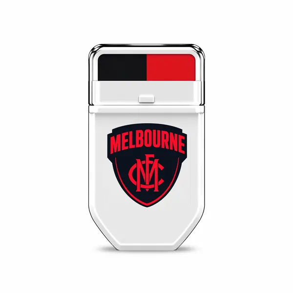 Melbourne Demons Navy Blue and Red FANBRUSH applicator