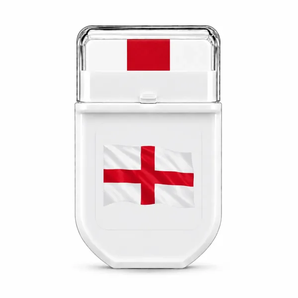England Cricket Colors FANBRUSH applicator