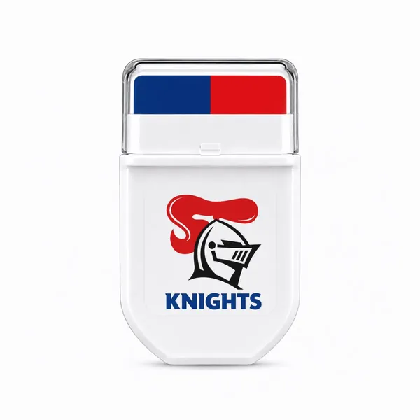 Newcastle Knights Blue and Red FANBRUSH applicator