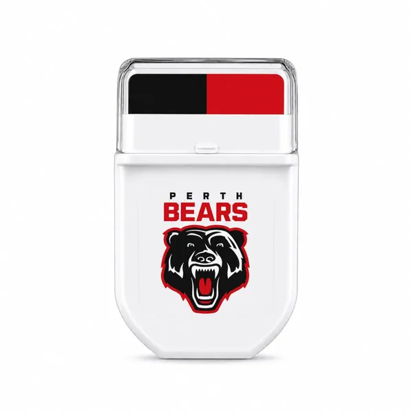 Perth Bears Black and Red FANBRUSH applicator