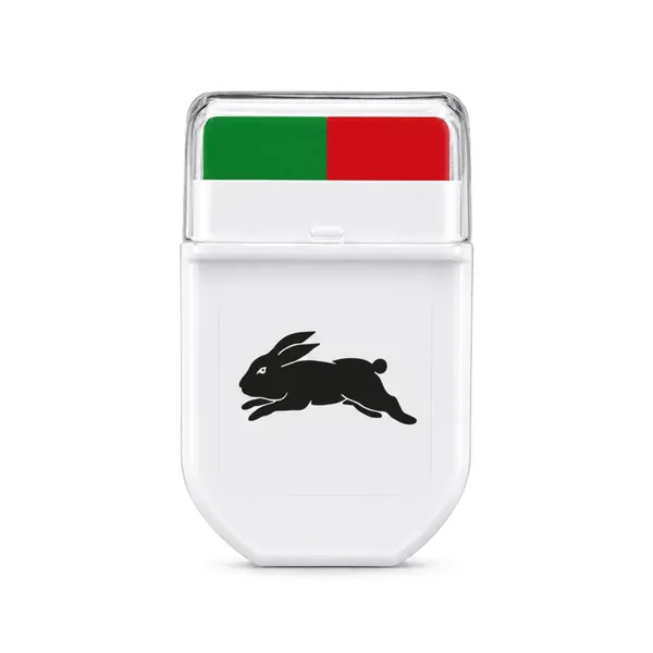 South Sydney Rabbitohs Green and Red FANBRUSH applicator