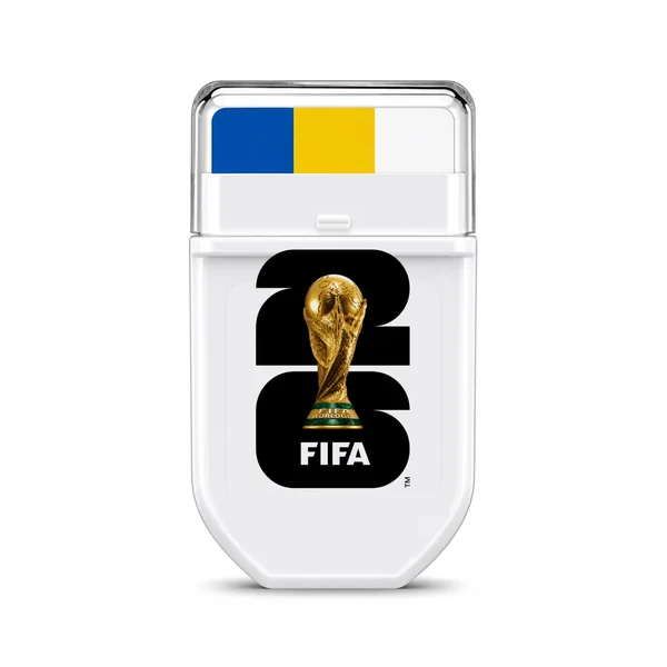 Bosnia and Herzegovina National Colors FANBRUSH applicator