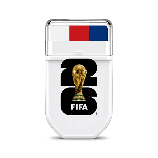 Czechia National Colors FANBRUSH applicator